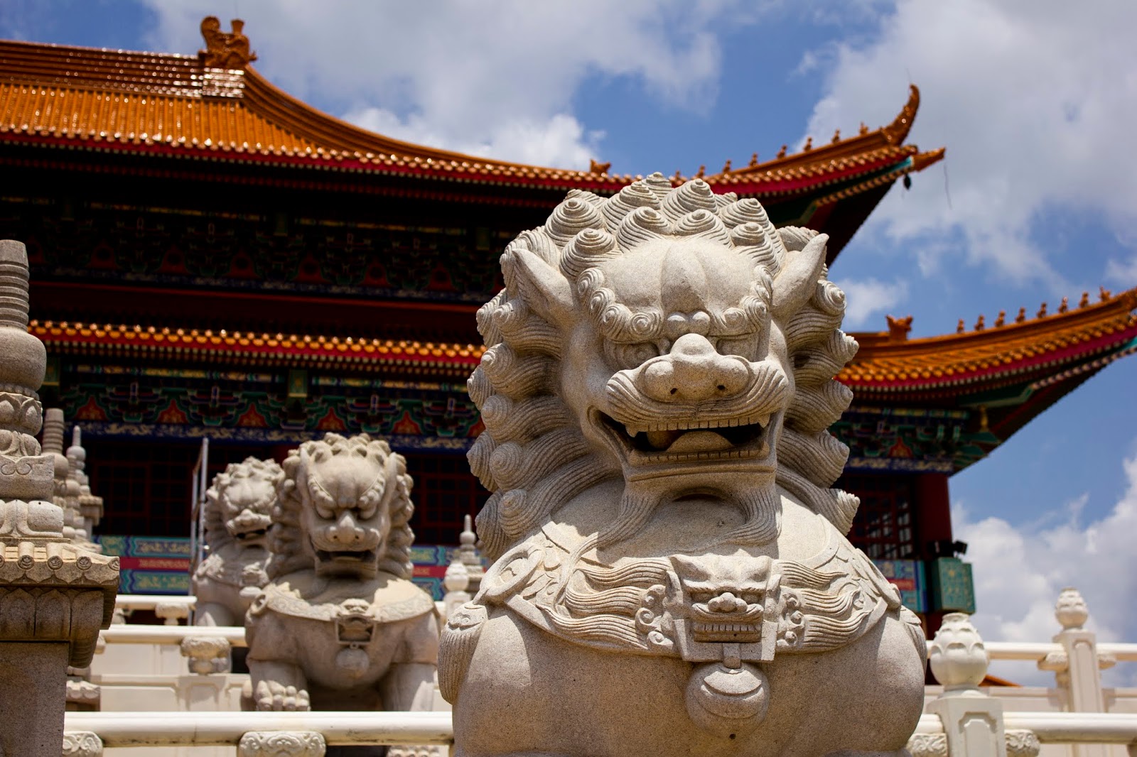 Chinese Foo Lions, on which the Immortal Guardians MC patch is based