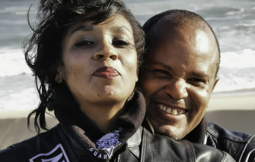 Lycan and Elvina from the Immortal Guardians MC Grahamstown Chapter