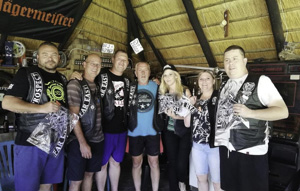 Members of the Immortal Guardians MC Far East chapter