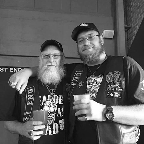 Dean Richard Watson from Immortal Guardians MC East End Chapter